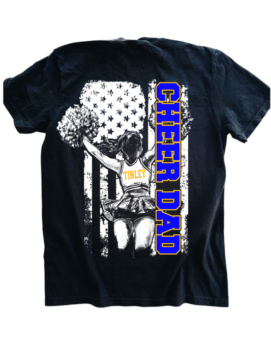 Linden CHEER _____ FLAG - CUSTOMIZABLE