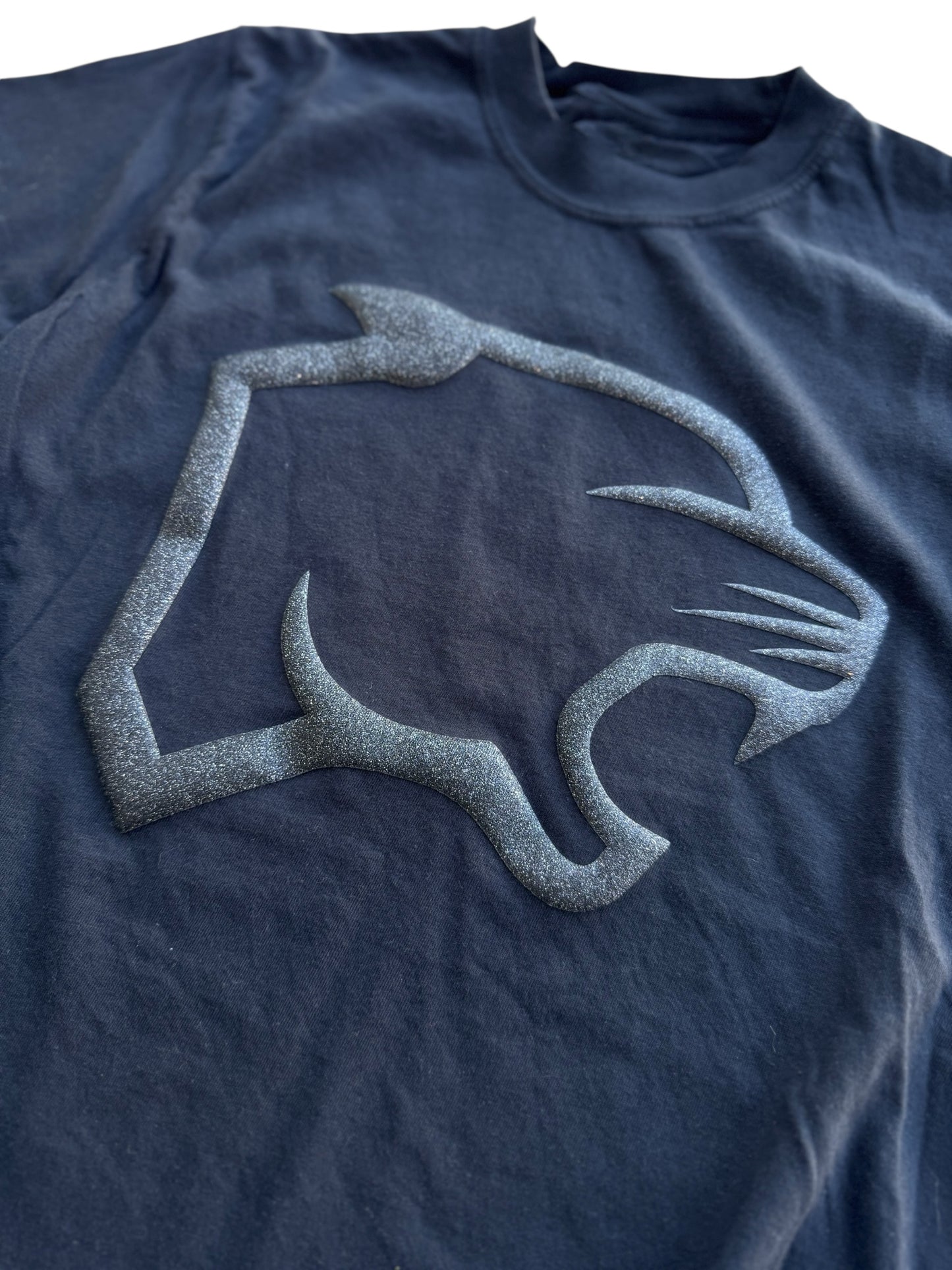 EHS Cougar GLITTER Head Puff - Youth and Adult - MULTIPLE SHIRT STYLES
