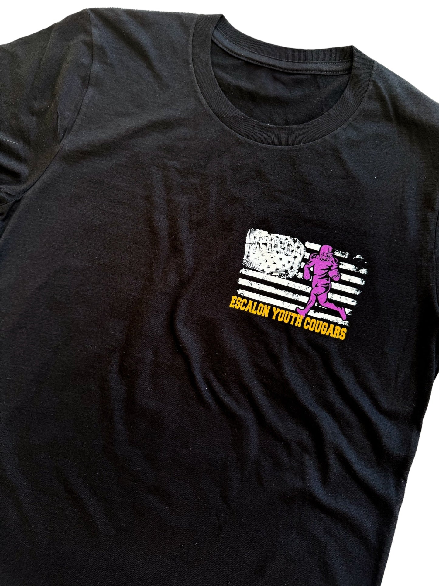 Escalon Youth  Cougars Football __ Flag - CUSTOMIZABLE