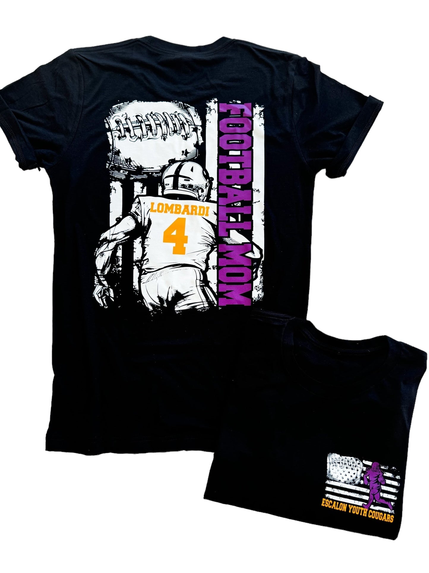 Escalon Youth  Cougars Football __ Flag - CUSTOMIZABLE