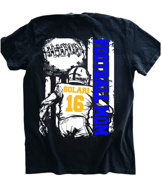 Linden Lions Football __ Flag - CUSTOMIZABLE