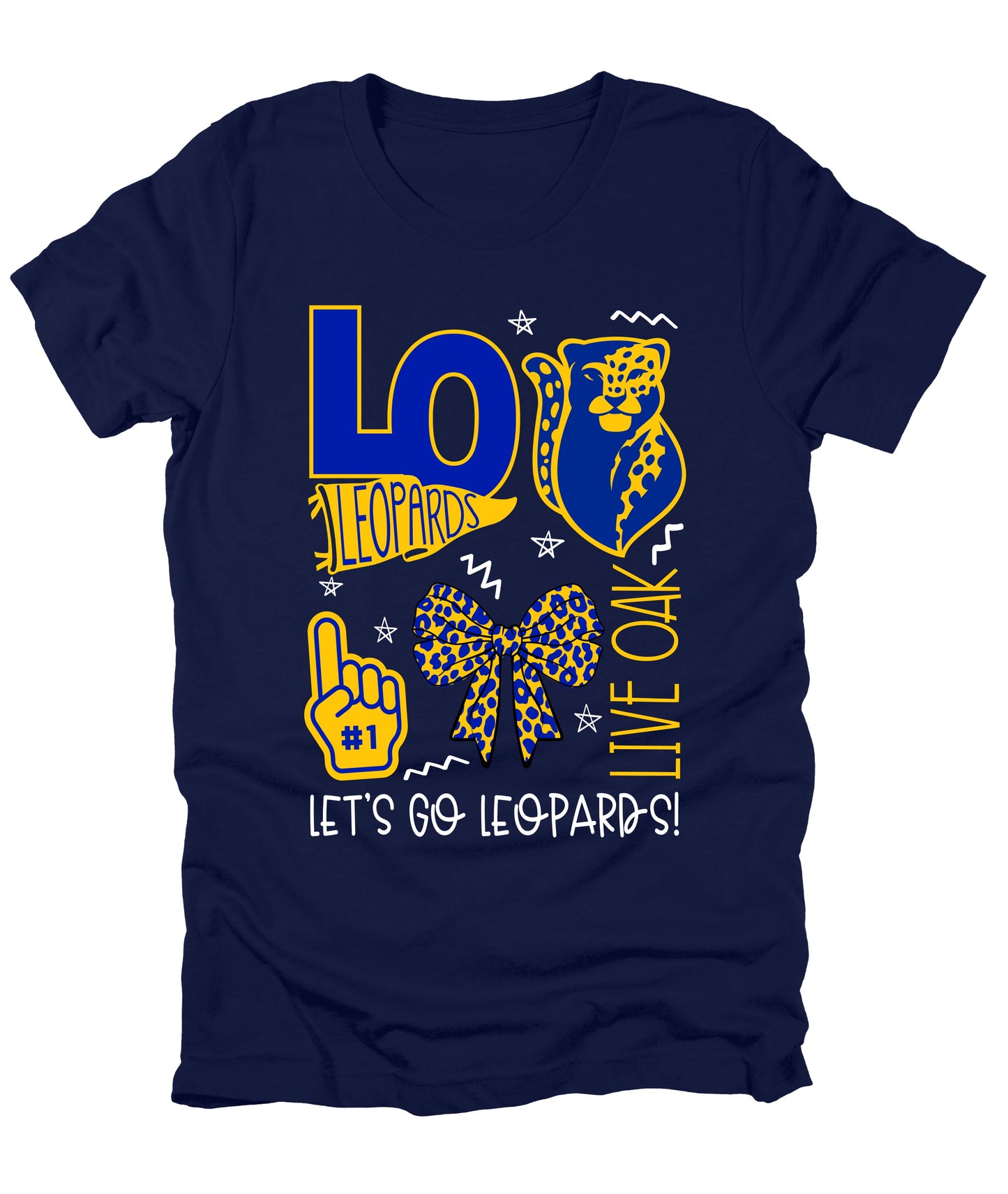 Live Oak Leopards Doodle