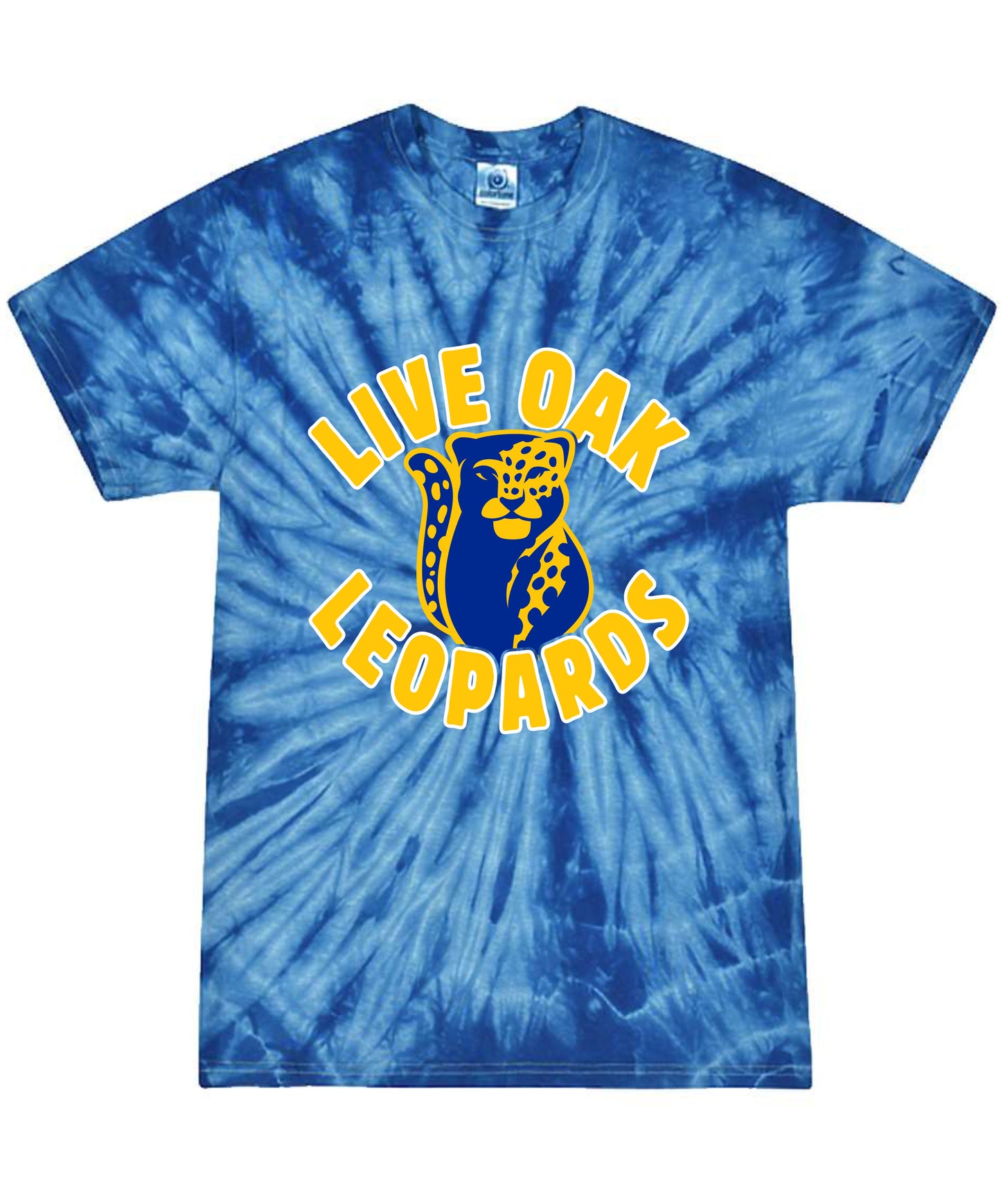 Live Oak Leopards Tie Dye