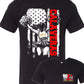 Calaveras Jr. Redhawks -CALAVERAS CHEER FLAG- Multiple Shirt Styles