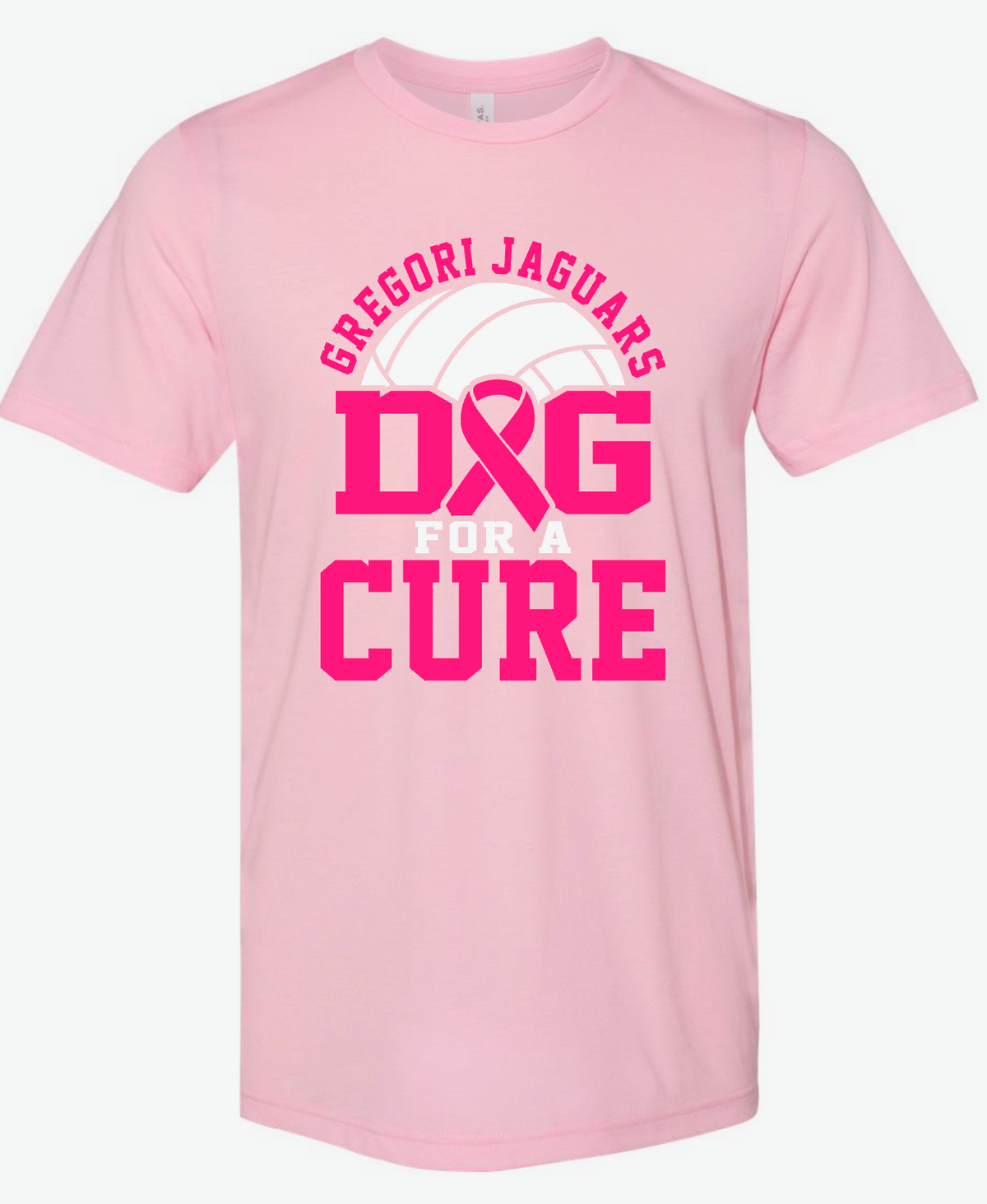 Gregori Volleyball - Dig For A Cure - MULTIPLE SHIRT STYLES