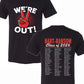 We're Out - 8th Grade Class Shirt