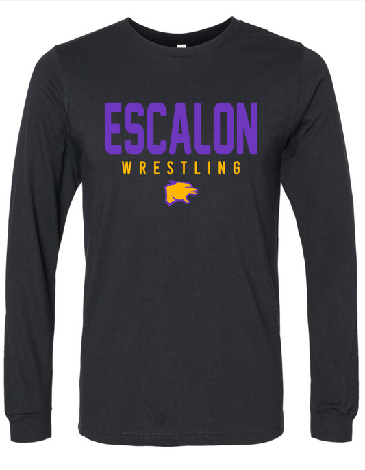 Escalon Wrestling Simple- BLACK APPAREL - MULTIPLE APPAREL STYLES
