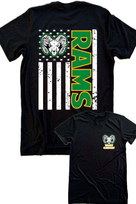 Waverly Rams Flag - MULTIPLE STYLES