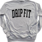 Drip Fit - Grey Crew Sweatshirt