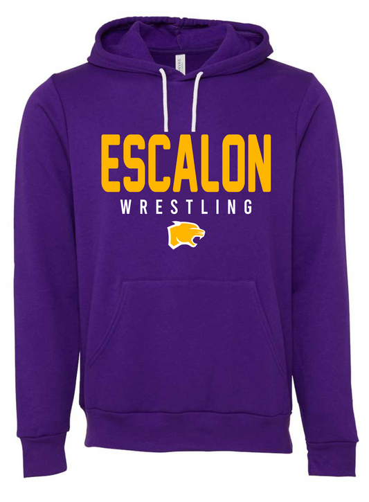 Escalon Wrestling Simple PURPLE- MULTIPLE APPAREL STYLES