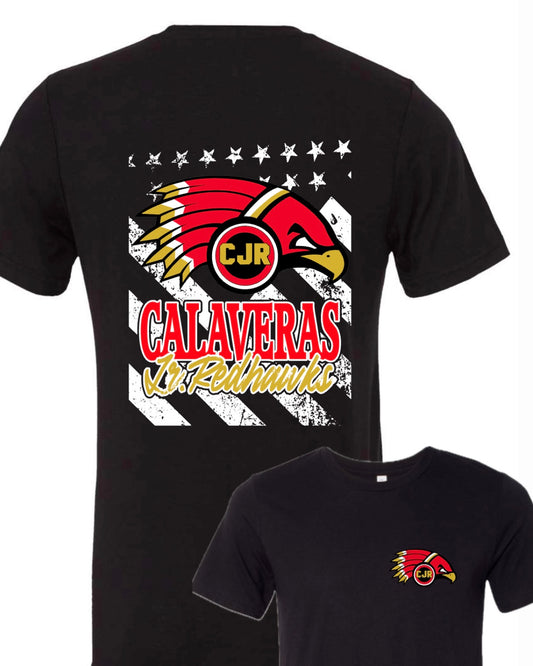 Calaveras Jr. Redhawks - CJR FLAG - Multiple Shirt Styles