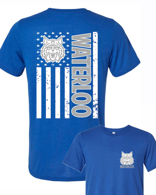 Waterloo Wildcats - FLAG - Multiple Shirt Styles