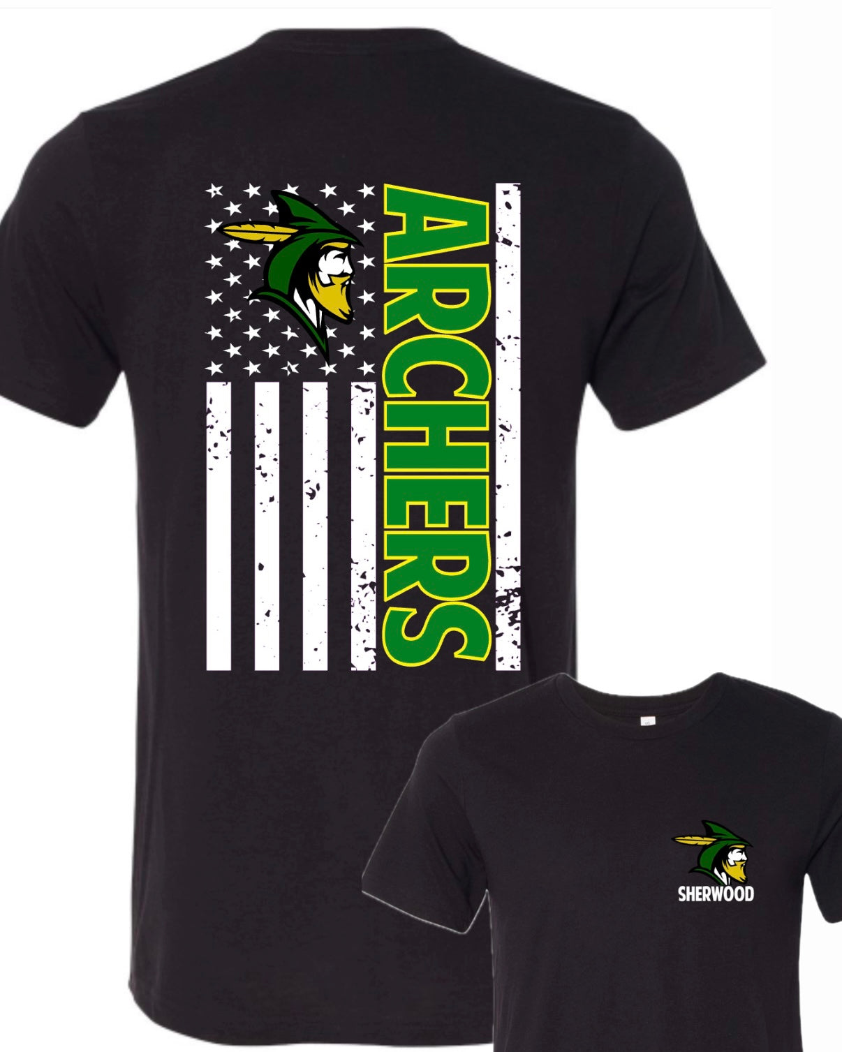 Sherwood Archers- Flag - MULTIPLE STYLES