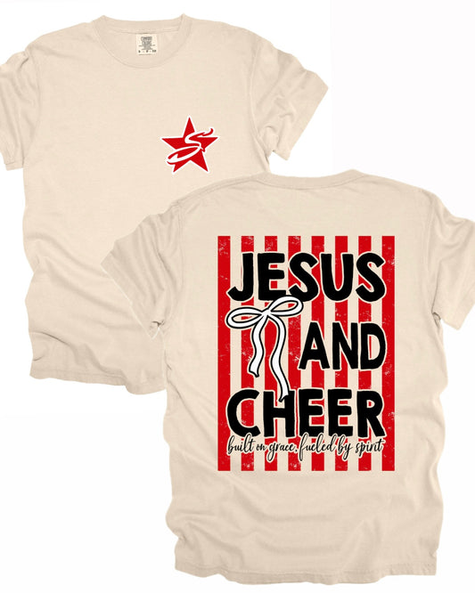 Starstruck- Jesus and Cheer - MULTIPLE SHIRT STYLES