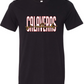 Calaveras Jr. Redhawks - CALAVERAS CURSIVE- BLACK APPAREL - Multiple Shirt Styles