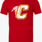 Calaveras Jr. Redhawks - C REDHAWKS - RED APPAREL - Multiple Shirt Styles
