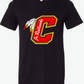 Calaveras Jr. Redhawks - C REDHAWKS- BLACK APPAREL - Multiple Shirt Styles