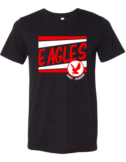 Hart Ransom Eagles - Angle - BLACK APPAREL -  MULTIPLE SHIRT STYLES