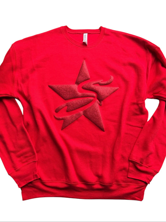 Starstruck- LOGO RED GLITTER PUFF -   Multiple Shirt Styles
