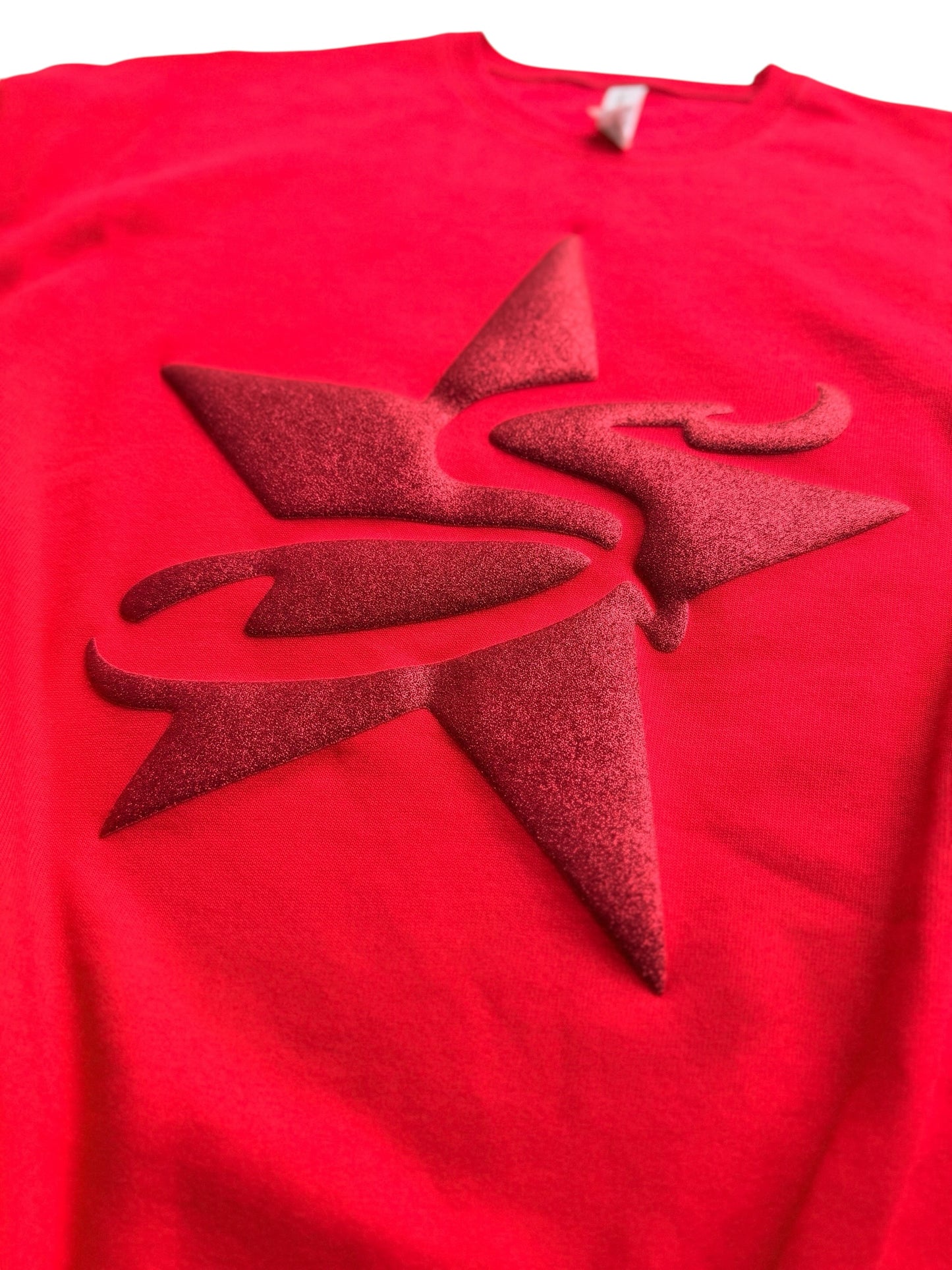 Starstruck- LOGO RED GLITTER PUFF -   Multiple Shirt Styles