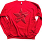 Starstruck- LOGO RED GLITTER PUFF -   Multiple Shirt Styles