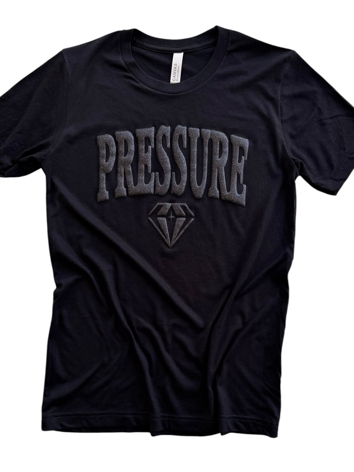 Pressure - BLACK ON BLACK PUFF  - Multiple Shirt Styles