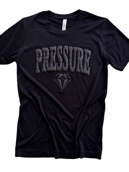 Pressure - BLACK ON BLACK PUFF  - Multiple Shirt Styles