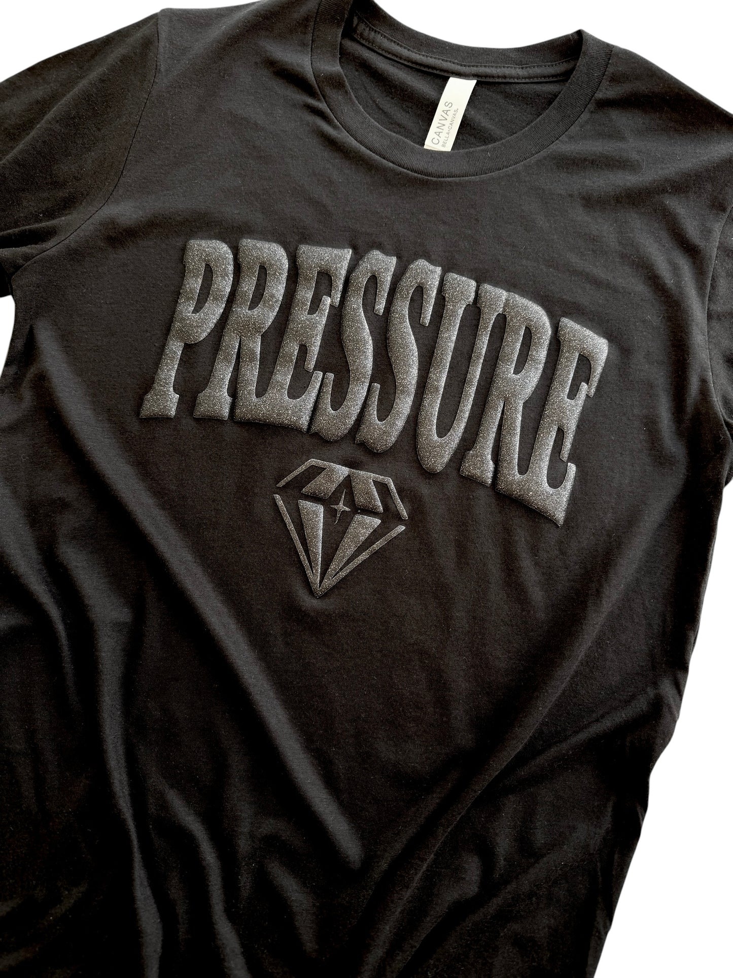 Pressure - BLACK ON BLACK PUFF  - Multiple Shirt Styles
