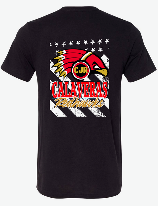 Calaveras Jr. Redhawks - CJR FLAG - Multiple Shirt Styles