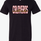 Calaveras Jr. Redhawks - CALAVERAS CURSIVE- BLACK APPAREL - Multiple Shirt Styles