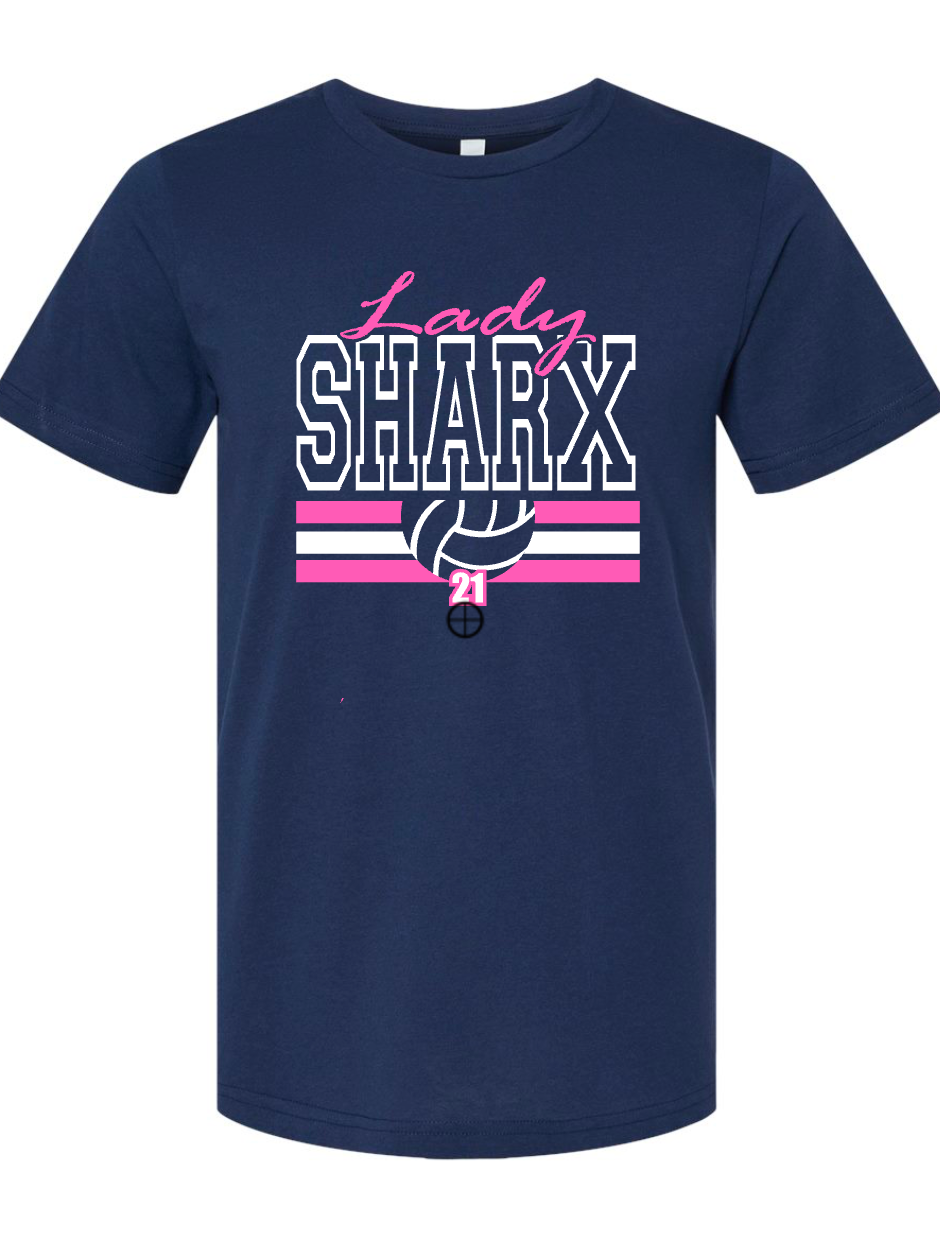 Lady Sharx - Lines - CUSTOMIZABLE - Multiple Styles