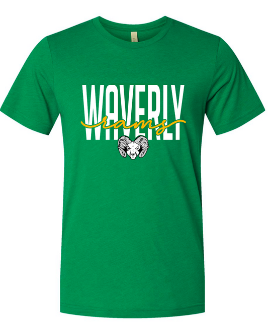 Waverly Rams Cursive - MULTIPLE STYLES