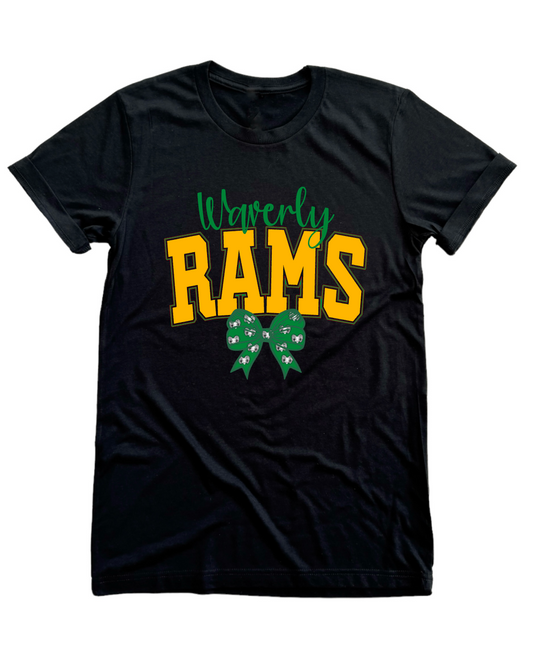 Waverly Rams Bow - MULTIPLE STYLES