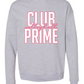 Club Prime Cursive - GREY APPAREL -  Multiple Styles