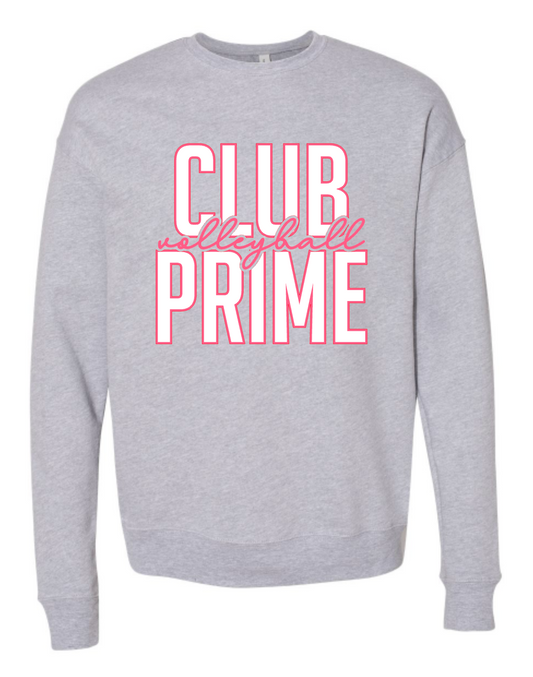 Club Prime Cursive - GREY APPAREL -  Multiple Styles
