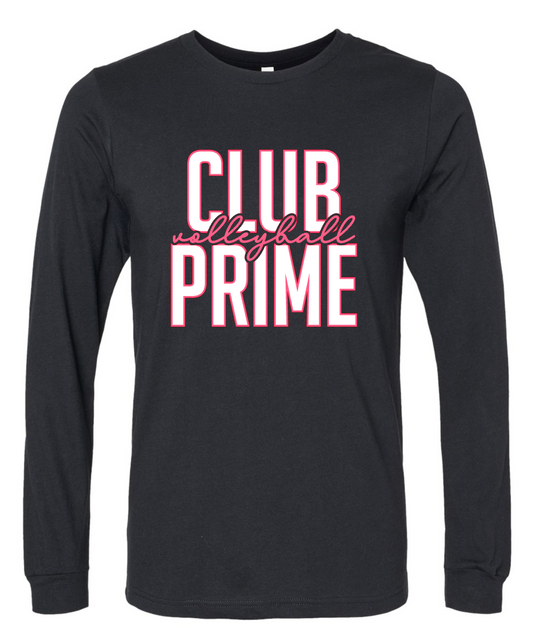 Club Prime Cursive - BLACK APPAREL -  Multiple Styles