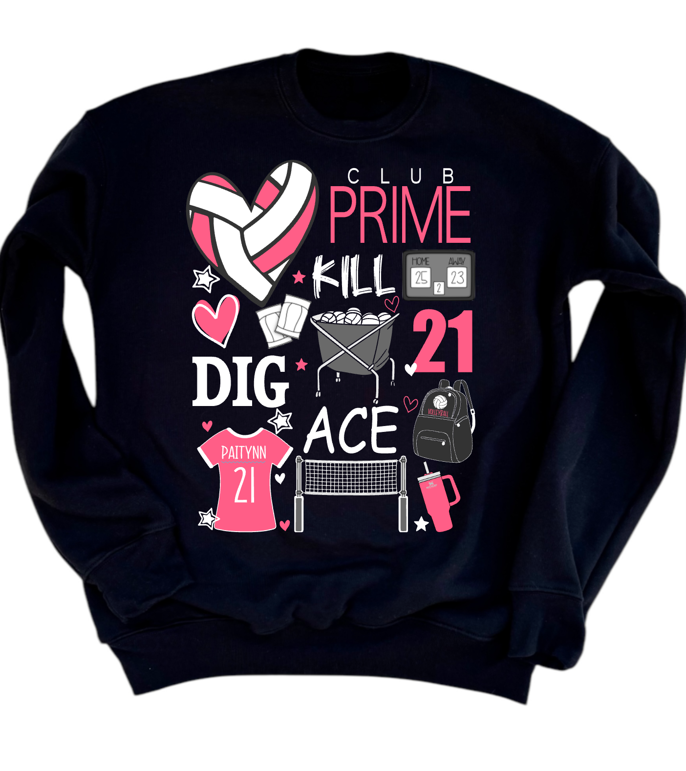 Club Prime Doodle - CUSTOMIZABLE - Multiple Styles