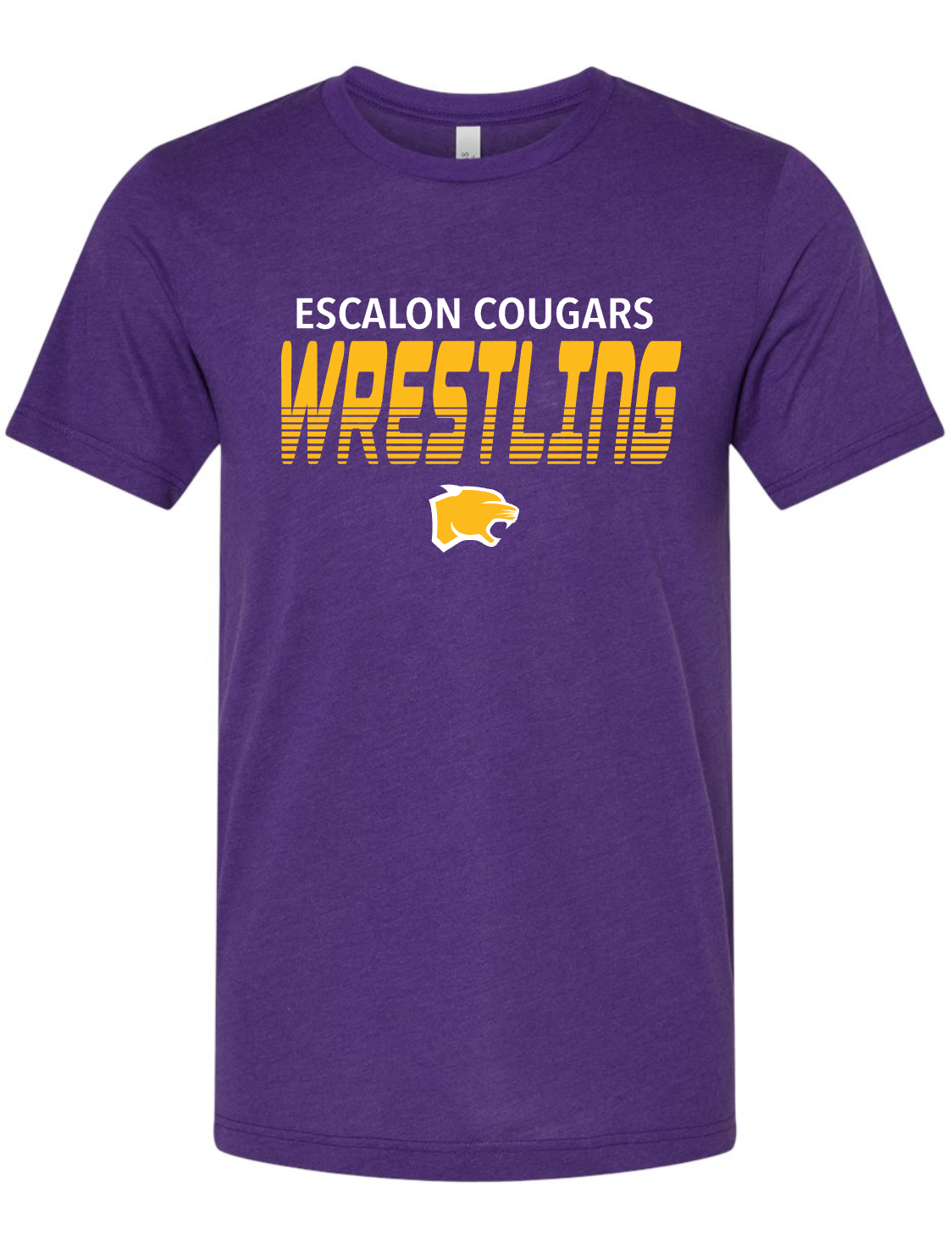 Escalon Wrestling Simple PURPLE- MULTIPLE APPAREL STYLES