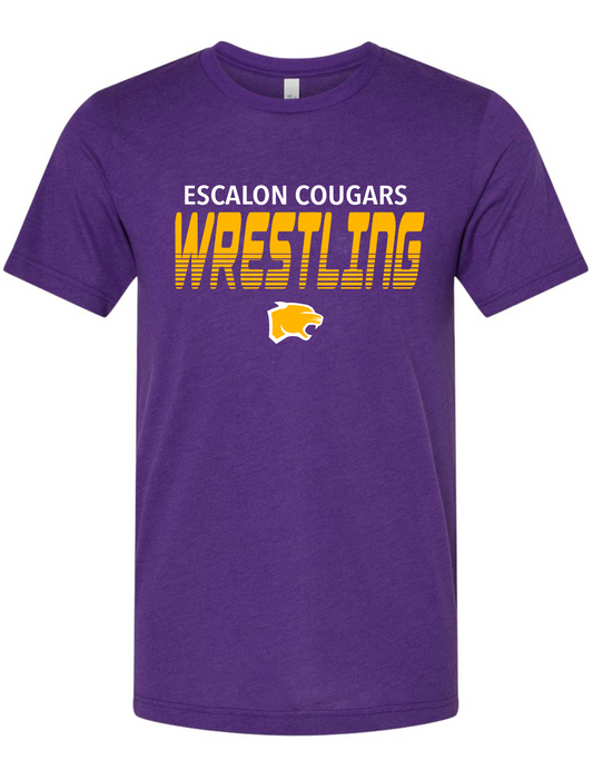 Escalon Wrestling Simple PURPLE- MULTIPLE APPAREL STYLES