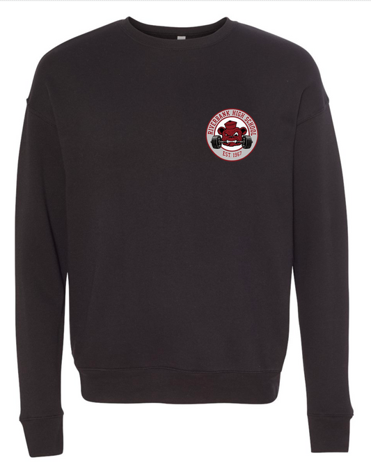 Riverbank Lifting Club - Pocket Design - Black Apparel  -  MULTIPLE SHIRT STYLES