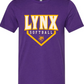 Lynx Softball - Base - Purple Apparel- MULTIPLE STYLES