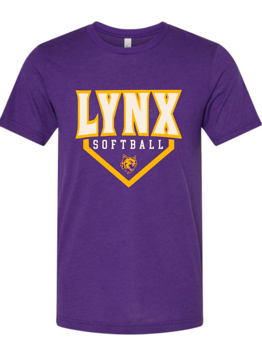 Lynx Softball - Base - Purple Apparel- MULTIPLE STYLES