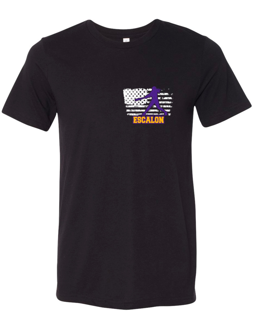 Escalon Little League- SOFTBALL Flag _____ - Customizable - Multiple Shirt Styles