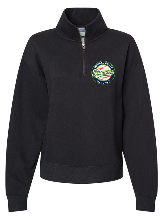 Sluggers Baseball - Pocket - Ladies Quarter Zip