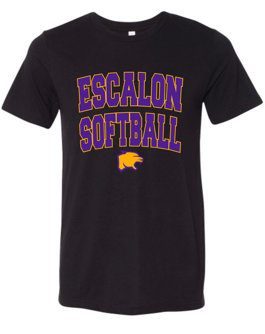 Escalon Softball - Arch - BLACK APPAREl -  MULTIPLE APPAREL STYLES