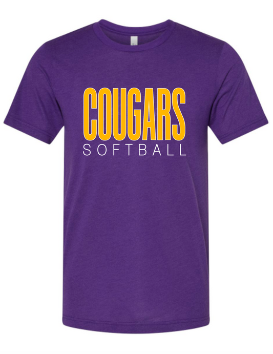 Escalon Softball - Simple - Purple Apparel- MULTIPLE STYLES