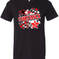 Starstruck- Stars - BLACK APPAREL-  Multiple Shirt Styles