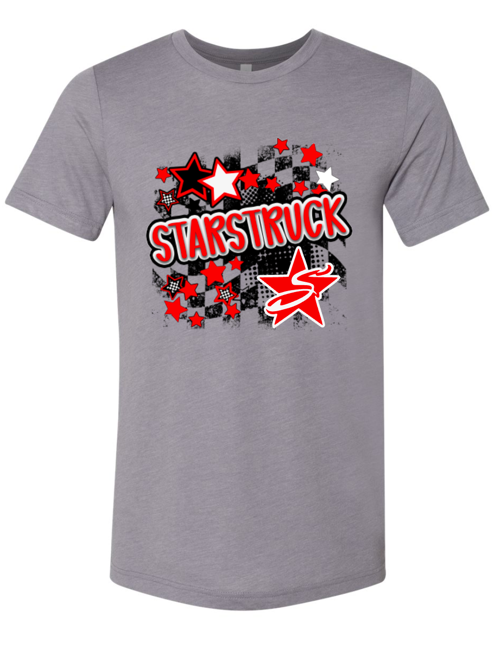 Starstruck- Stars - GREY APPAREL-  Multiple Shirt Styles