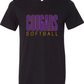 Escalon Softball - Simple - BLACK APPAREL - MULTIPLE APPAREL STYLES