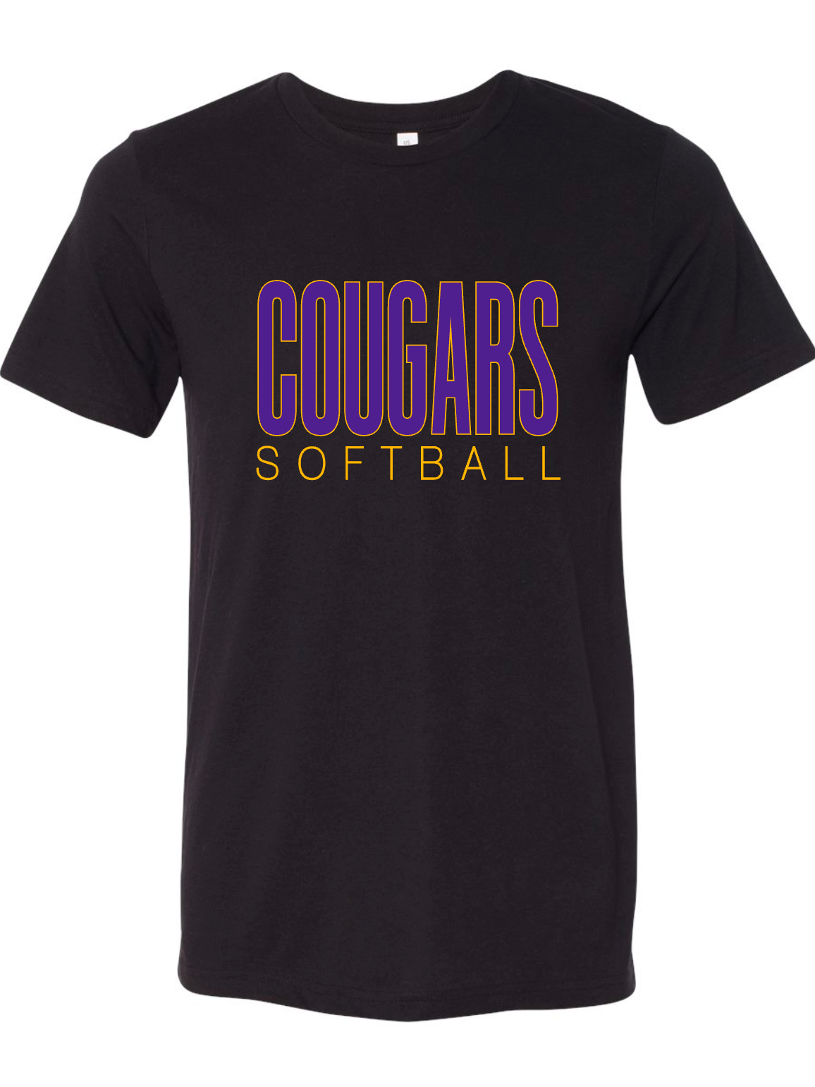 Escalon Softball - Simple - BLACK APPAREL - MULTIPLE APPAREL STYLES